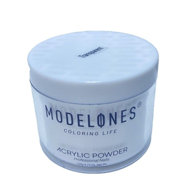 Modelones White Acrylic Powder -4.23oz/120G Professional Acrylic Nail Powder New - Picture 4 of 6